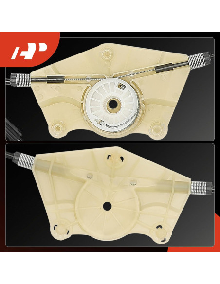 Regulador Ventana Eléctrico A-Premium VW Touareg 2004-2010