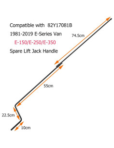 Mango de elevación Dr.Roc para gato Ford E-150/E-250/E-350 2