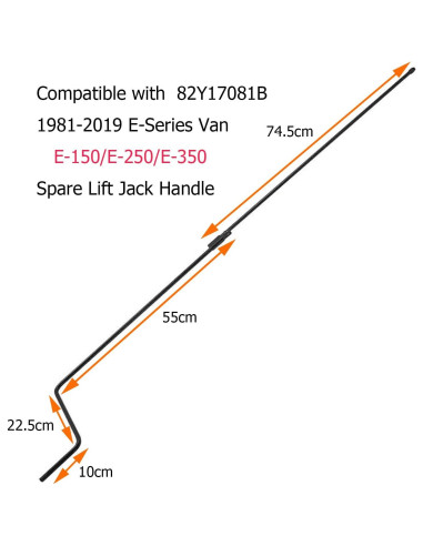 Mango de elevación Dr.Roc para gato Ford E-150/E-250/E-350