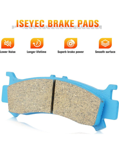 Juego de Pastillas de Freno Cerámicas ISEYEC para Honda