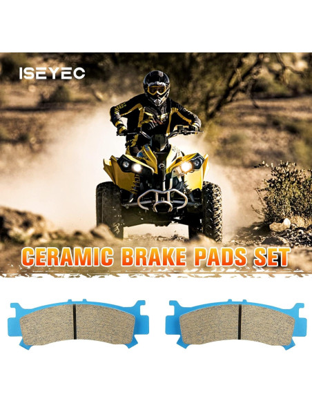 Juego de Pastillas de Freno Cerámicas ISEYEC para Honda