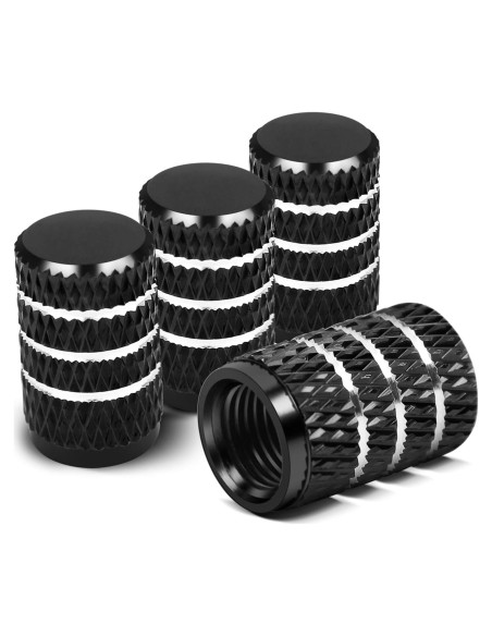 Tapas de Neumáticos VIHIMAI 4PCS para Modelos S 3 X Y Negro