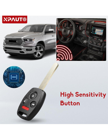 Llavero NPAUTO para Honda Pilot y Accord 2008-2015