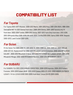 Adaptador de Conector de Altavoz RED WOLF para Toyota y Subaru 2