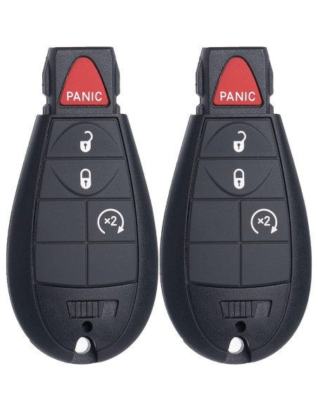 Llave control remoto sin llave Supaland IYZ-C01C para Dodge Jeep