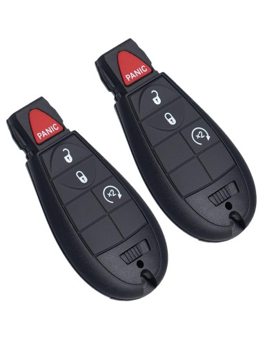 Llave control remoto sin llave Supaland IYZ-C01C para Dodge Jeep