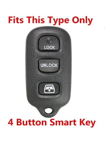 Funda de Silicona para Control Remoto Toyota 4Runner/Sequoia