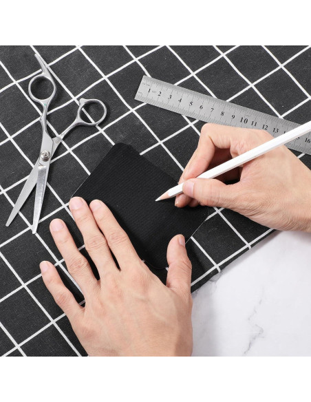 12 Parches de Algodón para Planchar 7.5x10.5cm Hariendny