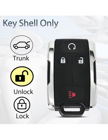 Funda de Llavero SUPALAND para Chevy Silverado 2014-2021