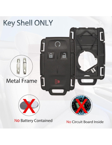 Funda de Llavero SUPALAND para Chevy Silverado 2014-2021