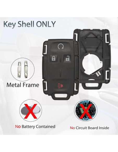 Funda de Llavero SUPALAND para Chevy Silverado 2014-2021