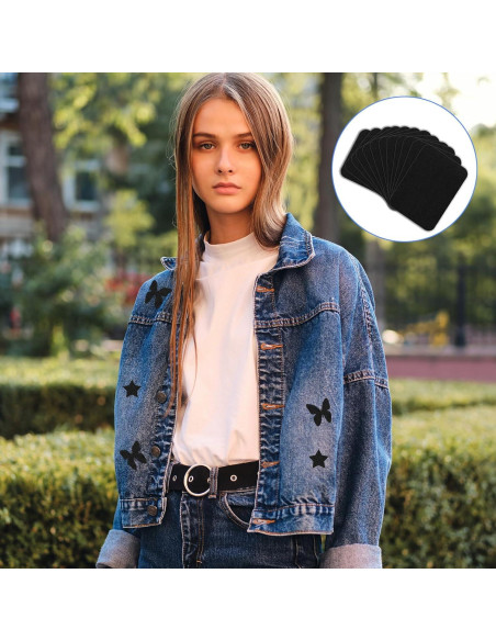 12 Parches de Algodón para Planchar 7.5x10.5cm Hariendny