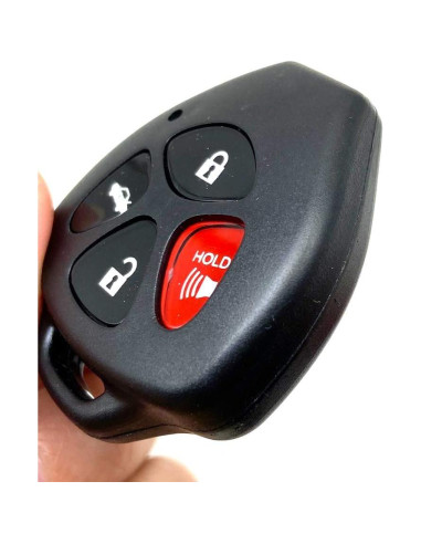 Carcasa de Llave Remota Toyota 4 Botones - Reemplazo