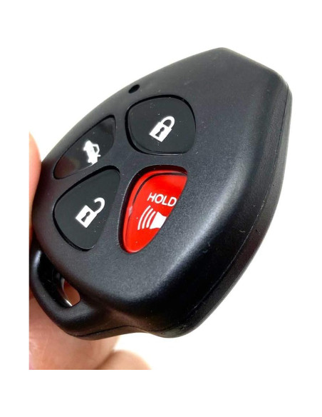 Carcasa de Llave Remota Toyota 4 Botones - Reemplazo