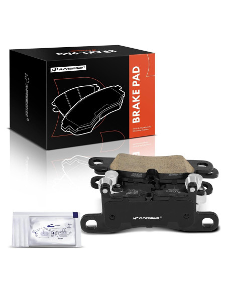 Juego de Pastillas de Freno Cerámicas A-Premium Porsche y VW