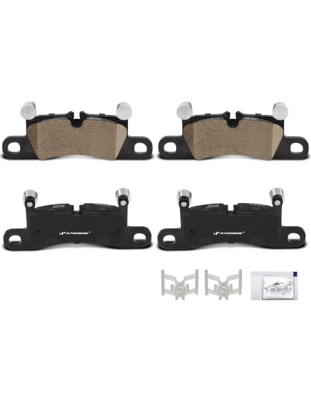 Juego de Pastillas de Freno Cerámicas A-Premium Porsche y VW