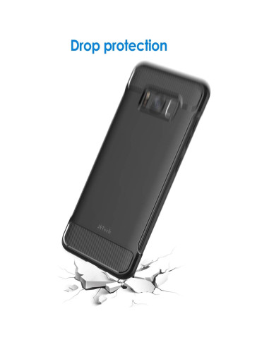 Funda Slim JETech para Samsung Galaxy S8, Negro