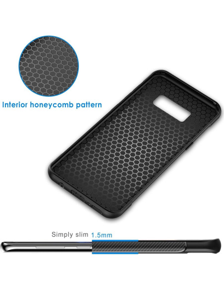 Funda Slim JETech para Samsung Galaxy S8, Negro