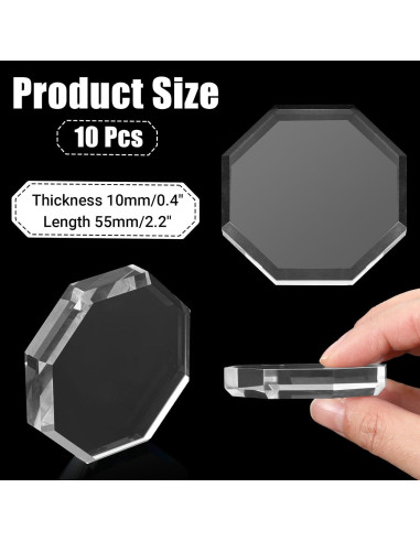 Juego de 10 Pesas de Tela de Vidrio HOFURME 5.58 cm