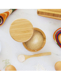 Caja de Sal de Bambú Totally Bamboo Little Dipper 170 g 2