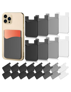 Cartera Adhesiva de Silicona Frienda 24 Piezas Color Vintage