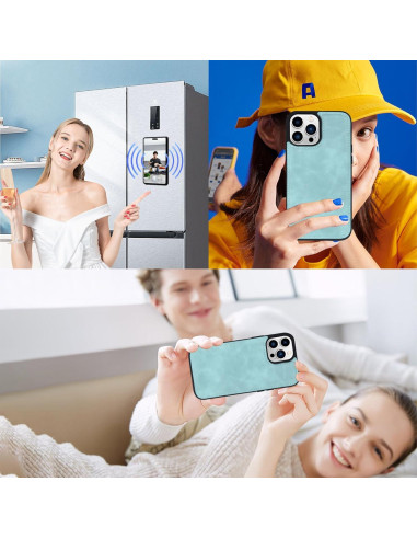 Funda Cartera TwoHead iPhone 15 Pro Magnética Azul