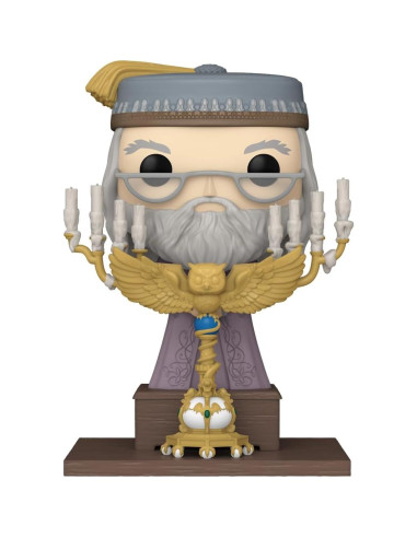 Funko POP! Deluxe Harry Potter Dumbledore con Podio 12.45 cm