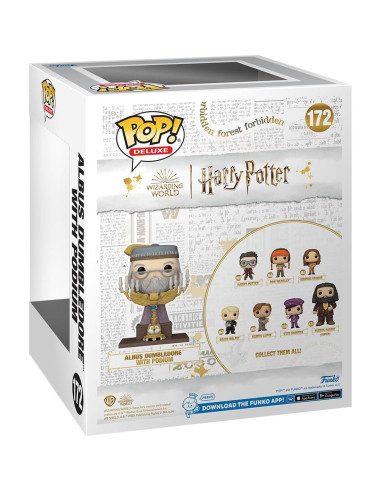 Funko POP! Deluxe Harry Potter Dumbledore con Podio 12.45 cm