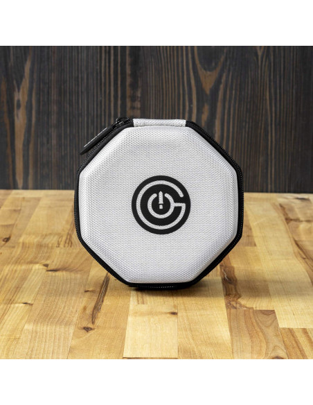 GeekOn Funda Acolchada para Dados y Bandeja de Fieltro - Gris