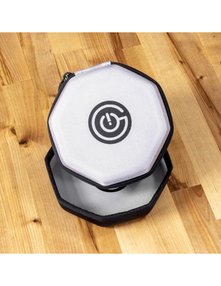 GeekOn Funda Acolchada para Dados y Bandeja de Fieltro - Gris