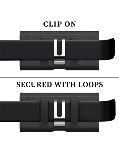 Funda Holster CoverON para Samsung Galaxy A36 A55 - Negro