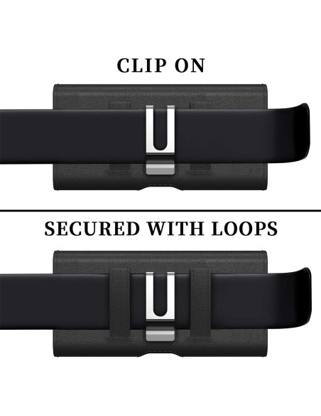 Funda Holster CoverON para Samsung Galaxy A36 A55 - Negro