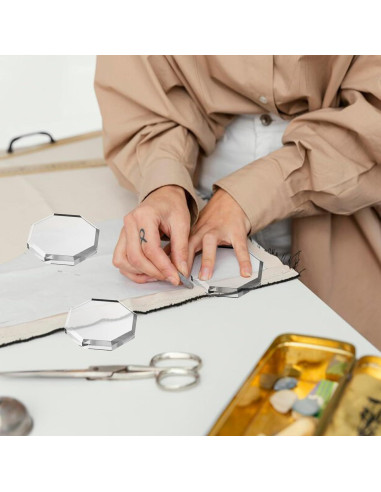 Juego de 10 Pesas de Tela de Vidrio HOFURME 5.58 cm