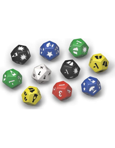 Juego de Dados Modiphius Fallout: Wasteland Warfare