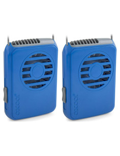 Ventilador de Collar O2COOL FN02001 Azul - Paquete de 2