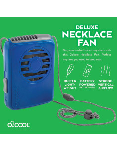 Ventilador de Collar O2COOL FN02001 Azul - Paquete de 2 2