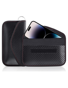 Bolsa Faraday Lanpard para Llaves y Teléfonos - 2 Paquetes