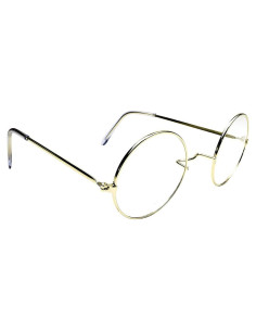 Gafas de Santa Claus Oro Kangaroo - Lentes Claros Redondos