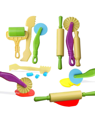 Juego de Herramientas de Plastilina Inxens 25 Piezas Creativas