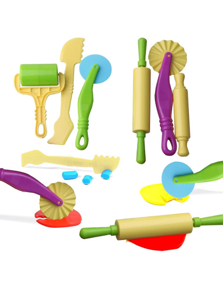 Juego de Herramientas de Plastilina Inxens 25 Piezas Creativas