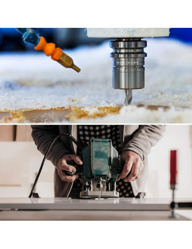 Fresa Espiral Upcut EANOSIC 1/2" 5,08cm Carburo 4"