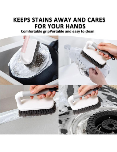 Cepillo de Fregar Aebor Verde 2 Piezas Alta Resistencia