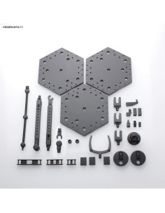 Base de Acción Negra Bandai Hobby 4 (1/100) Soporte 2