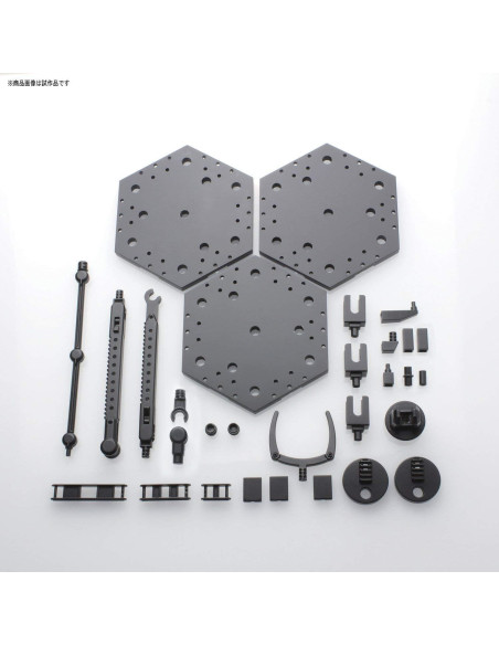 Base de Acción Negra Bandai Hobby 4 (1/100) Soporte