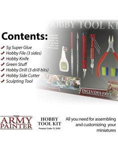 Kit de Herramientas de Hobby The Army Painter 7 Piezas 2