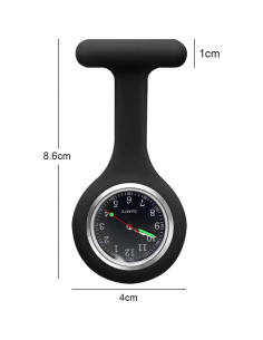 Juego de 3 Relojes Fob Alladaga para Enfermera Silicona 2