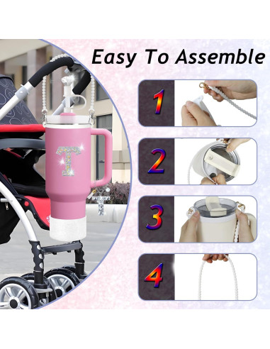 Accesorios para Taza Stanley 30 oz 40 oz SPORCLO Brillantes