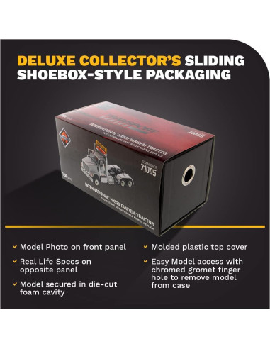 Diecast Masters Tractora Tandem HX520 SFFA Gris 1:50