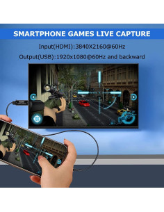 Tarjeta de Captura HDMI 4K Extenuating Threads Modelo A 2