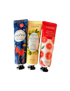 Set de 3 Cremas de Manos 30 g Hidratantes DFRC - Viaje